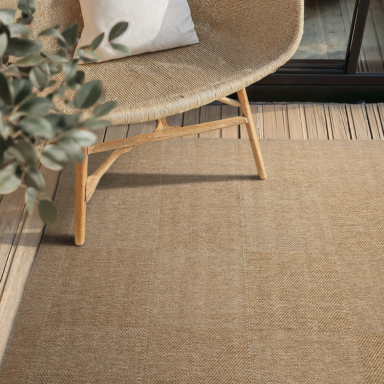 Innendørs/Utendørs tepper - Ava (jute)