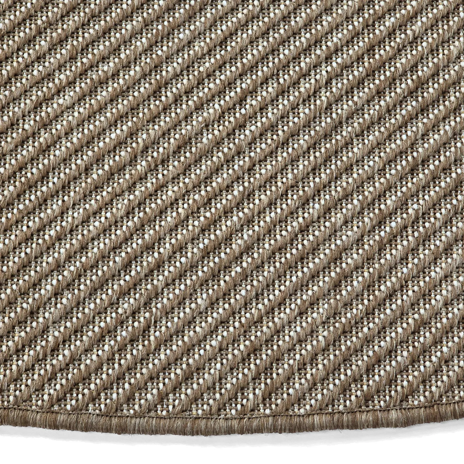 Rundt teppe - Indoor/Outdoor Bennett (beige)