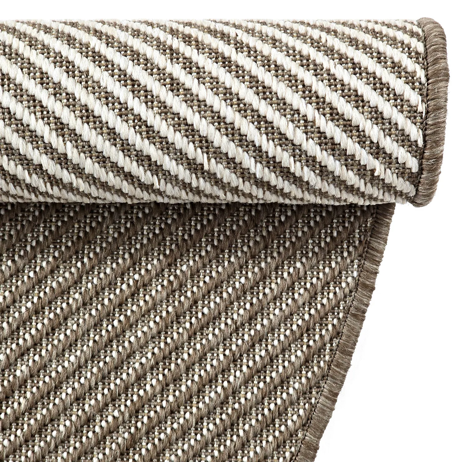 Rundt teppe - Indoor/Outdoor Bennett (beige)