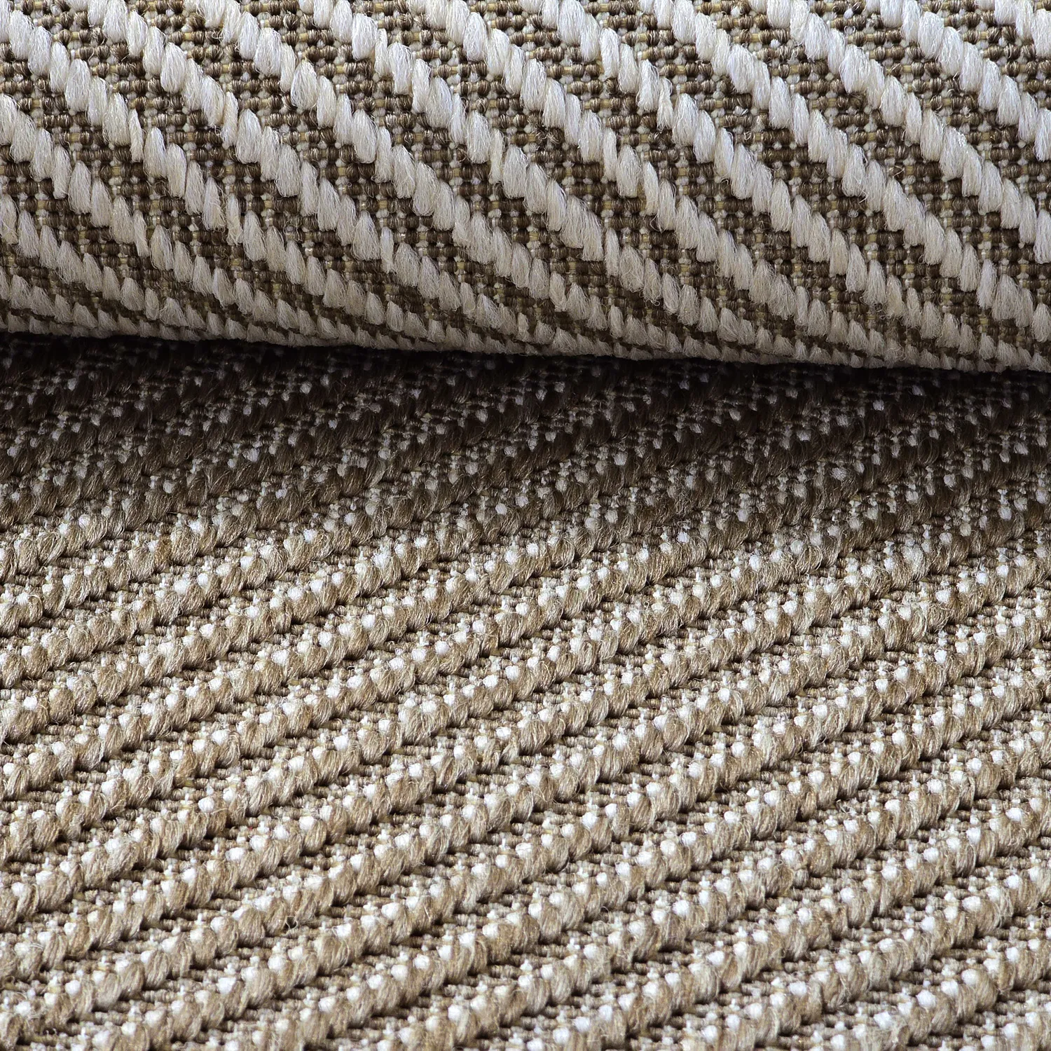 Rundt teppe - Indoor/Outdoor Bennett (beige)