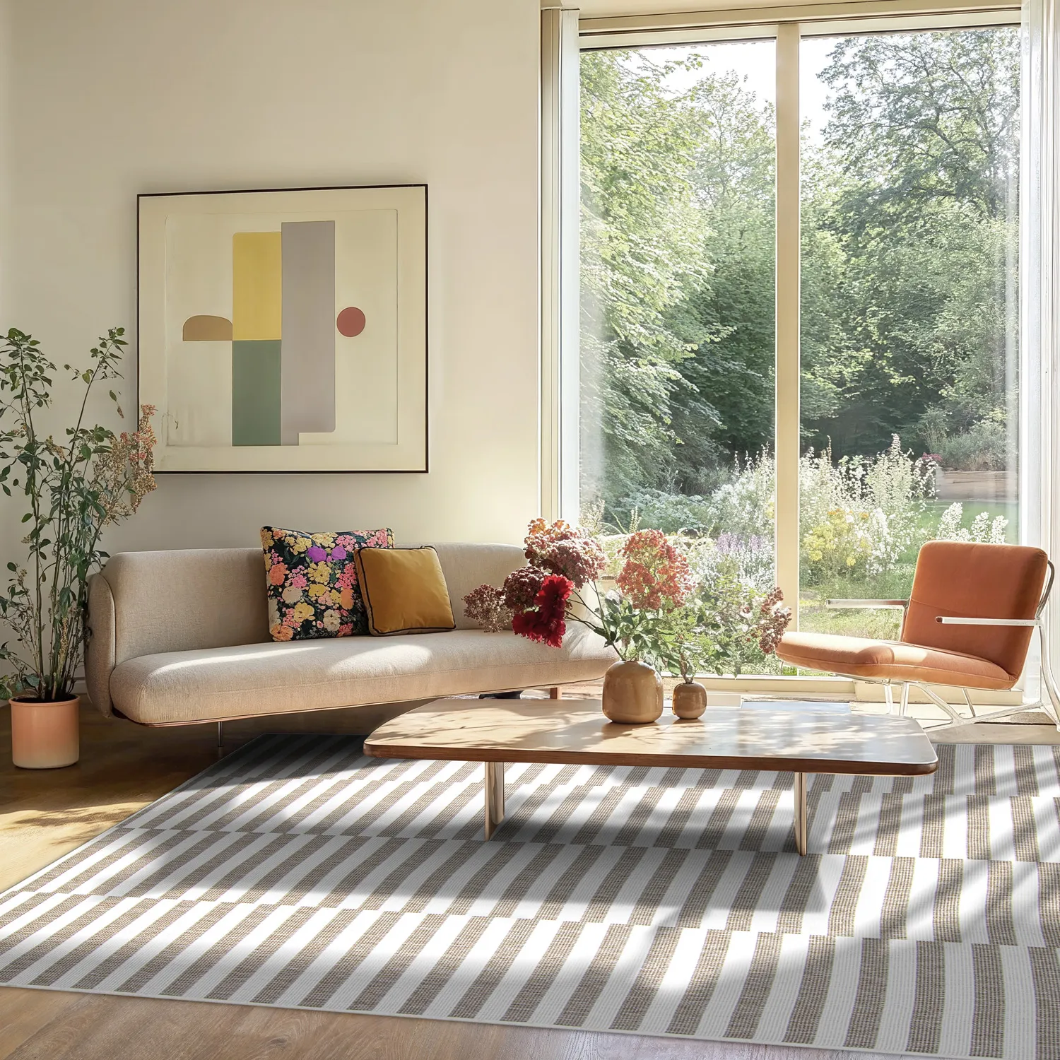 Innendørs/Utendørs tepper - Otto (beige)
