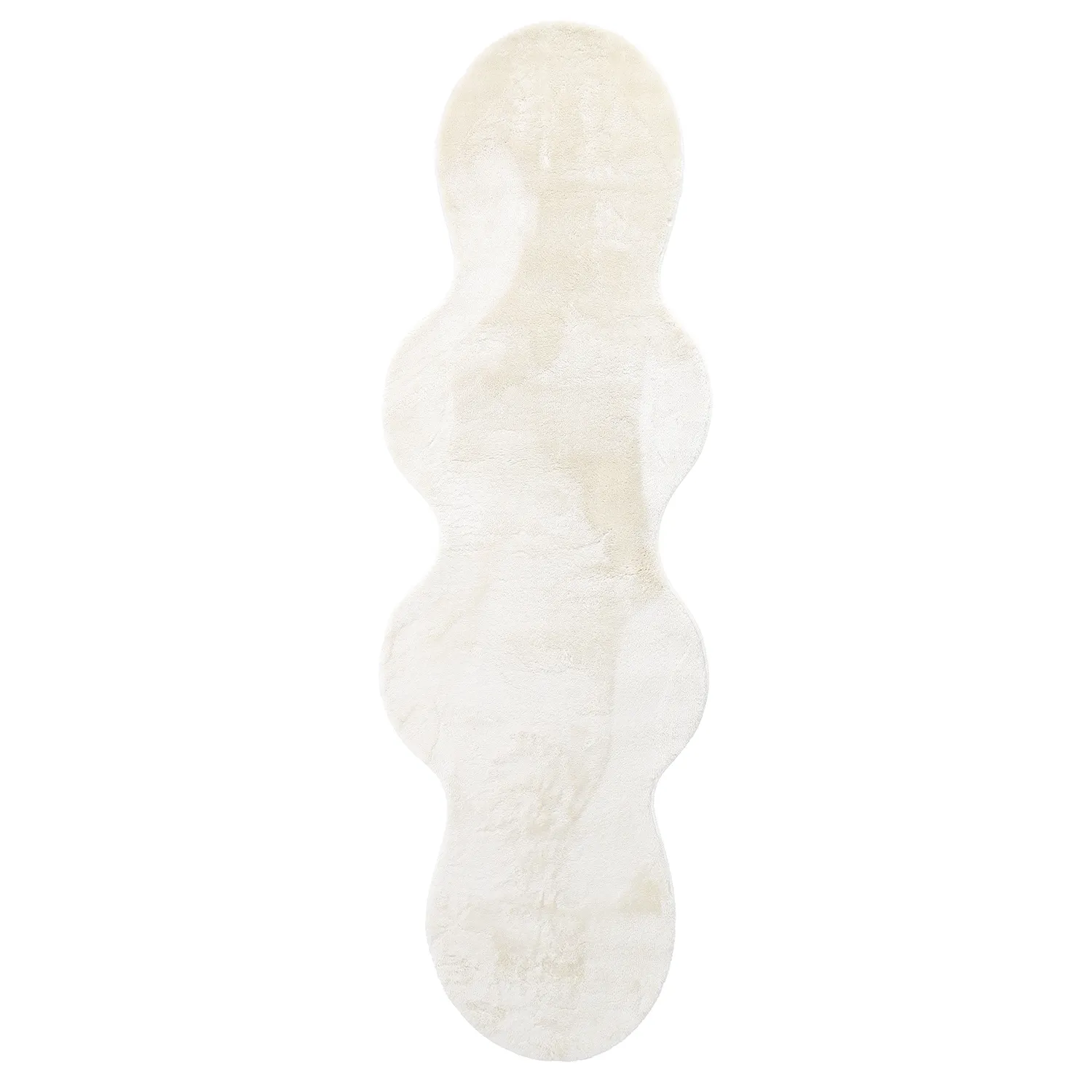 Bølgete Løper - Aranga Super Soft Fur (beige)