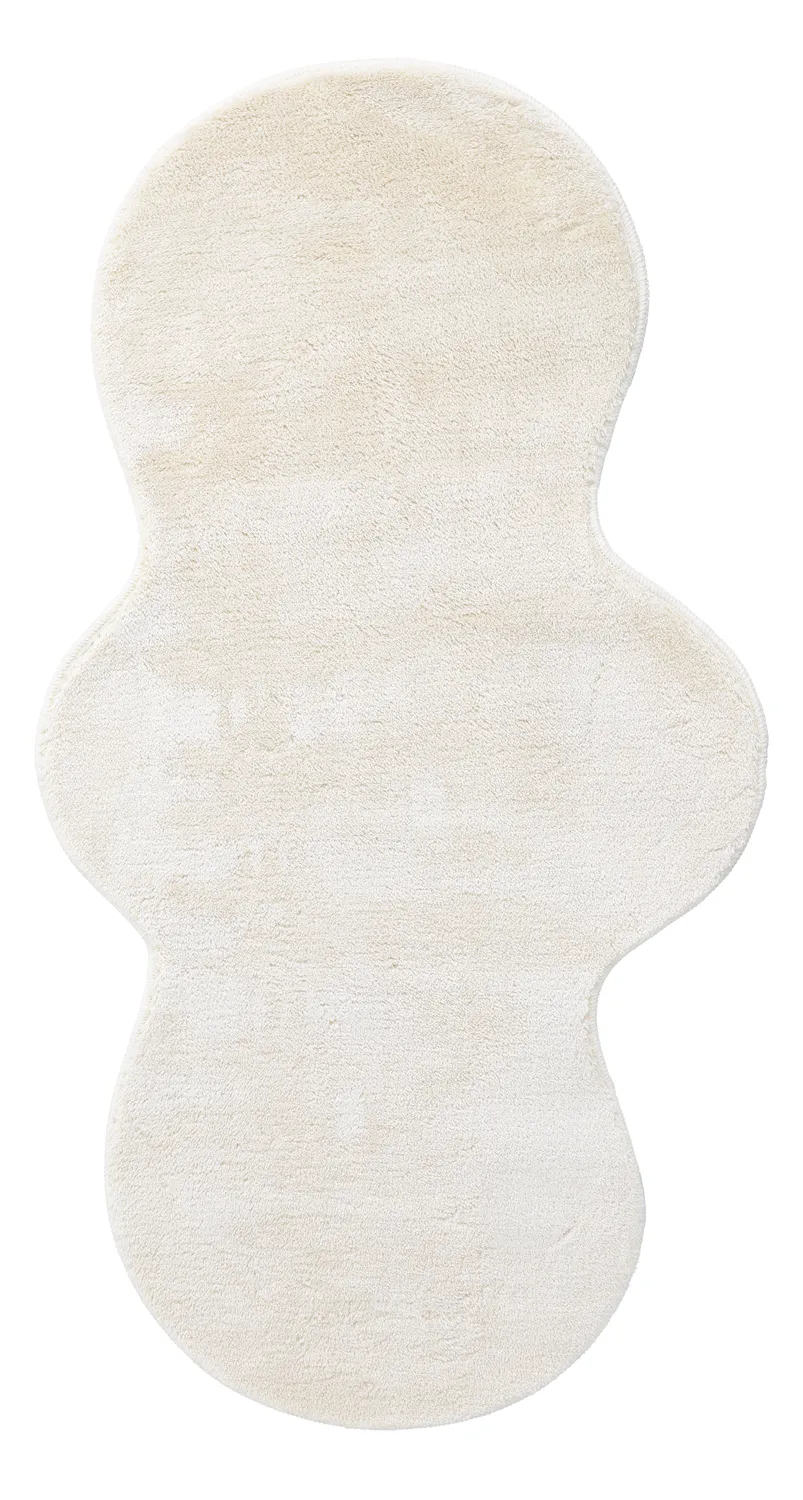 Bølgete Løper - Aranga Super Soft Fur (beige)
