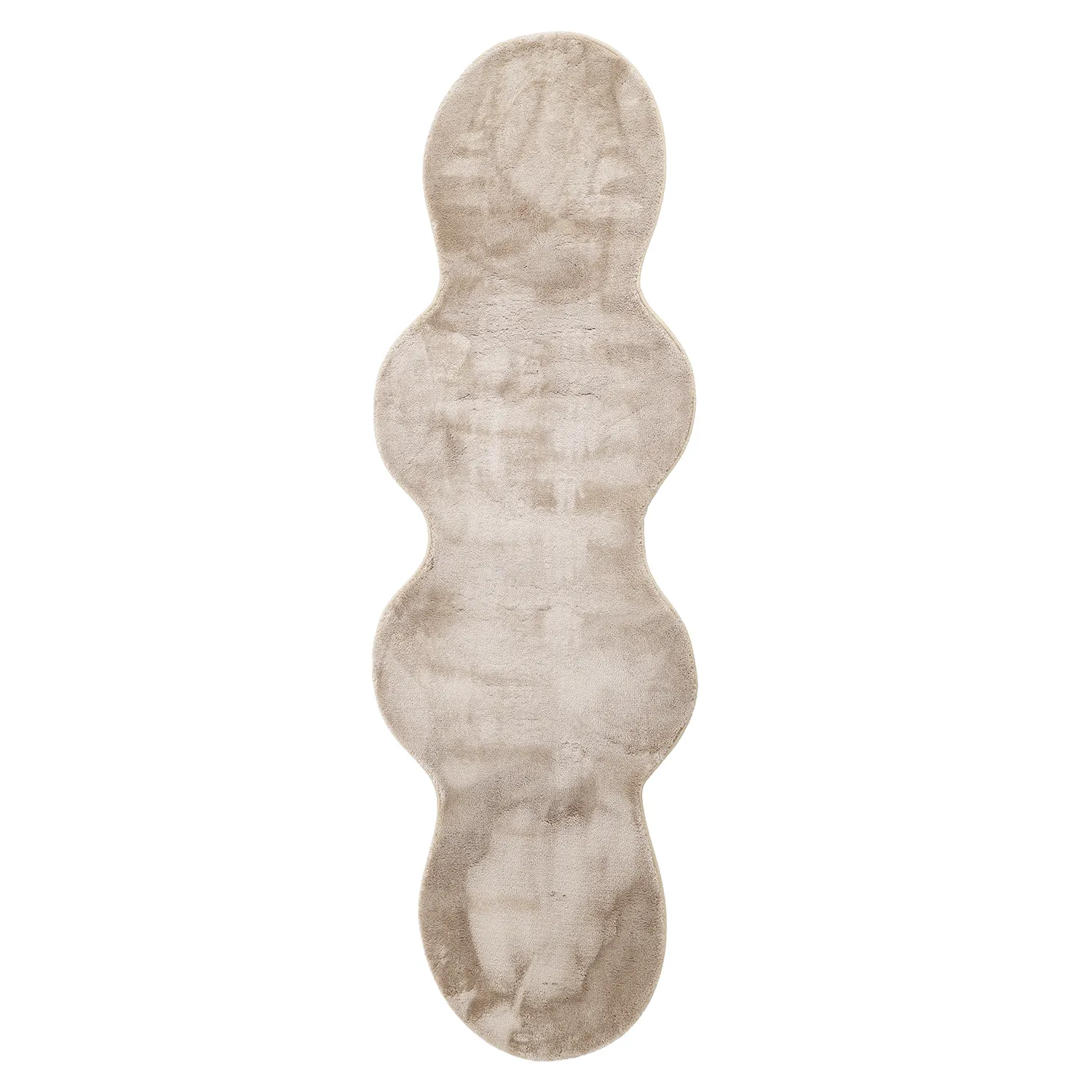 Bølgete Løper - Aranga Super Soft Fur (brun)