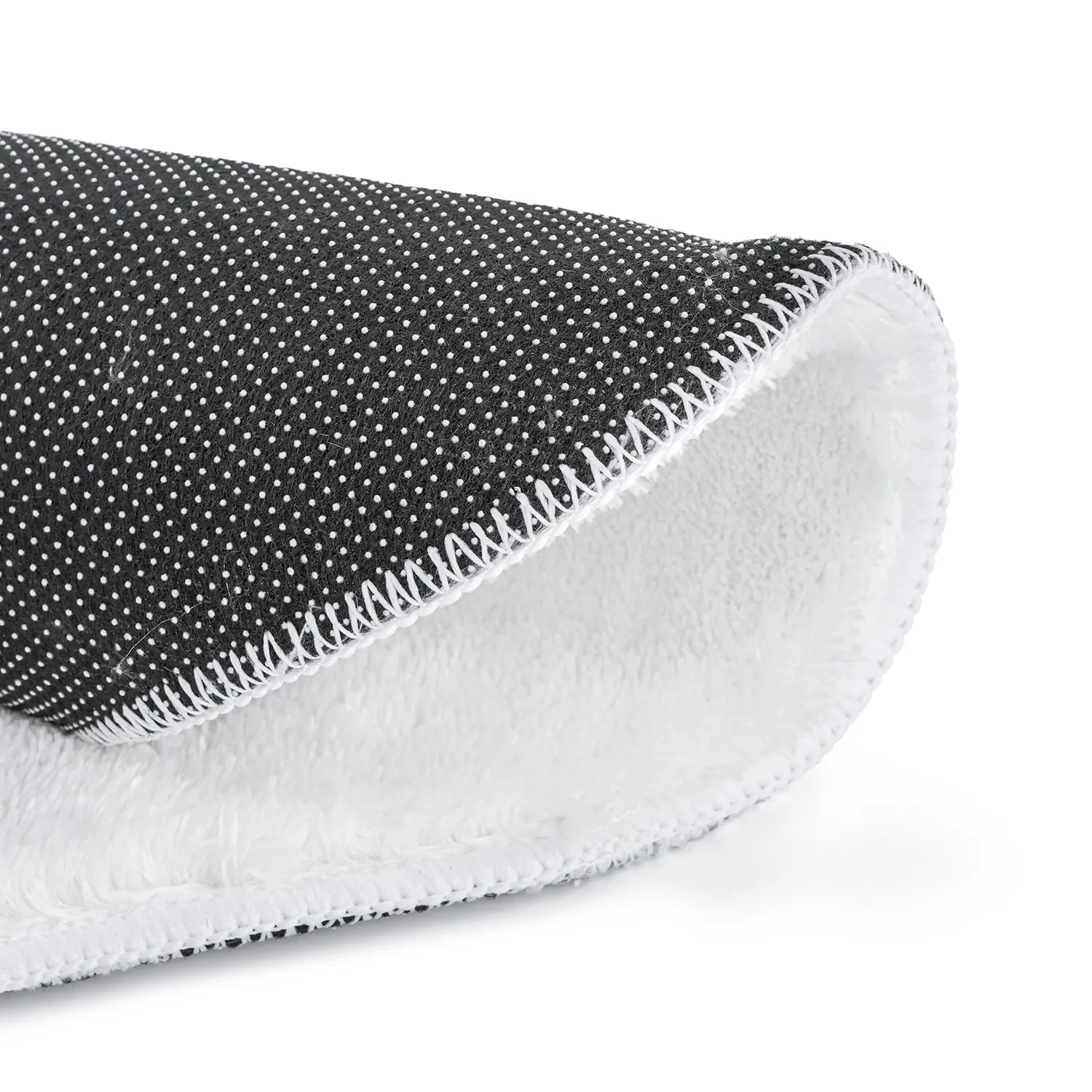 Bølgete Løper - Aranga Super Soft Fur (hvit)
