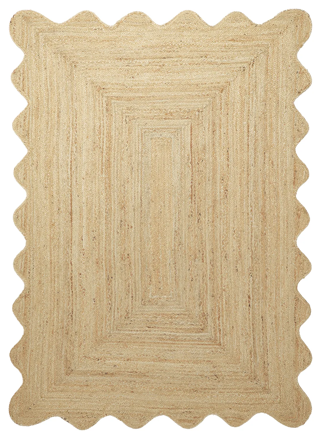 Bølget juteteppe - San Francisco (jute)