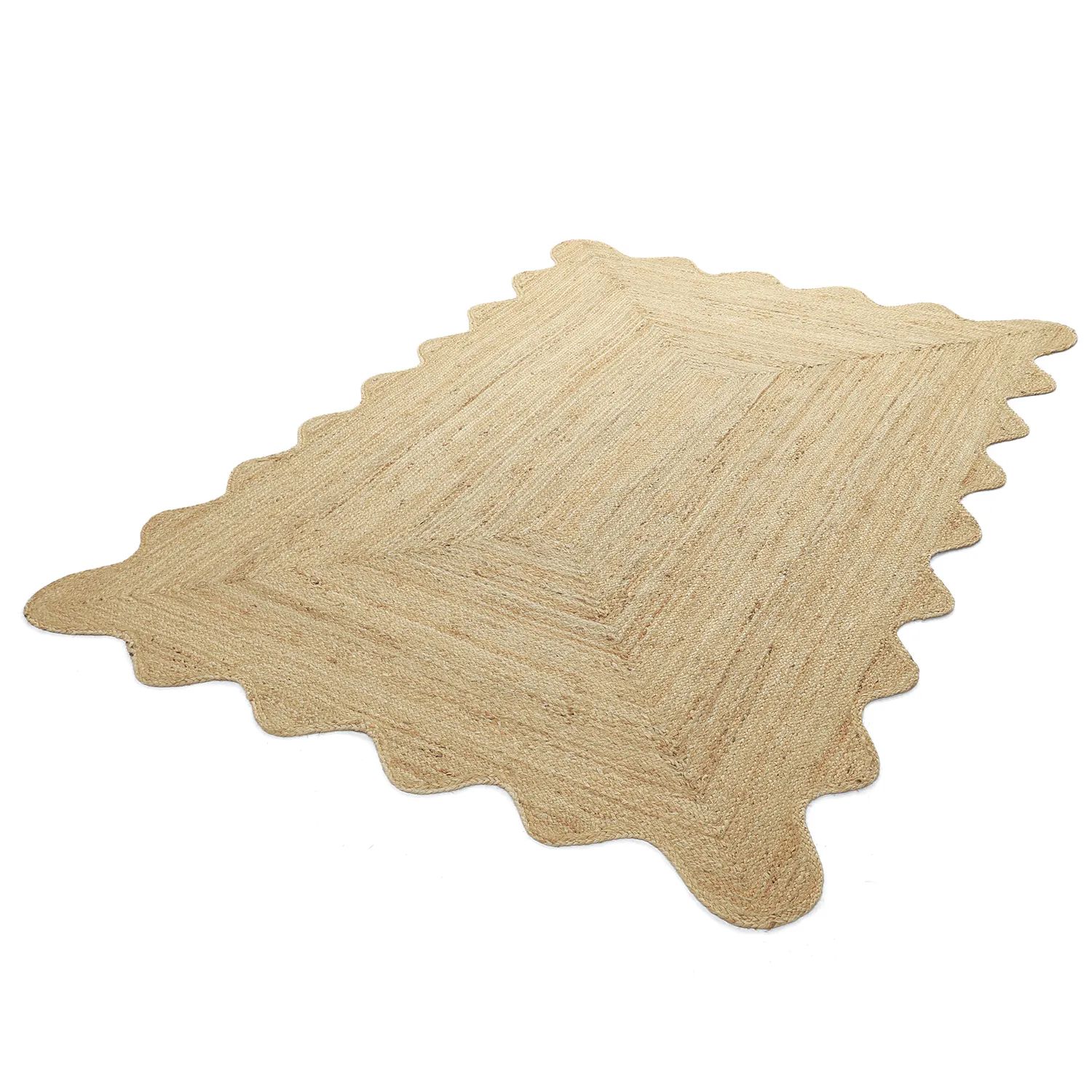 Bølget juteteppe - San Francisco (jute)