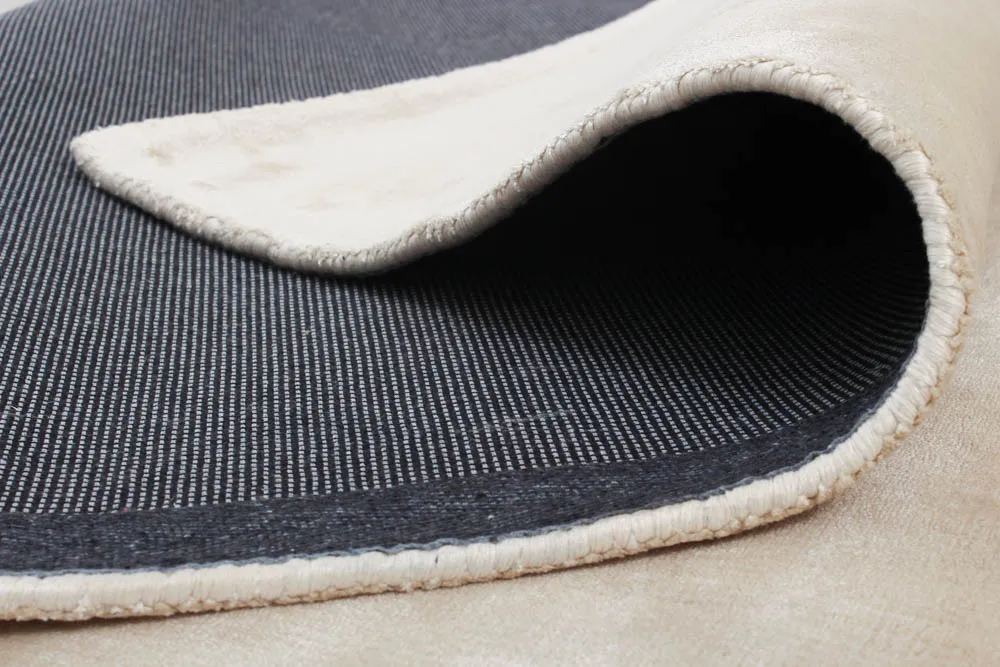 Rundt teppe - Jodhpur Special Luxury Edition (offwhite)
