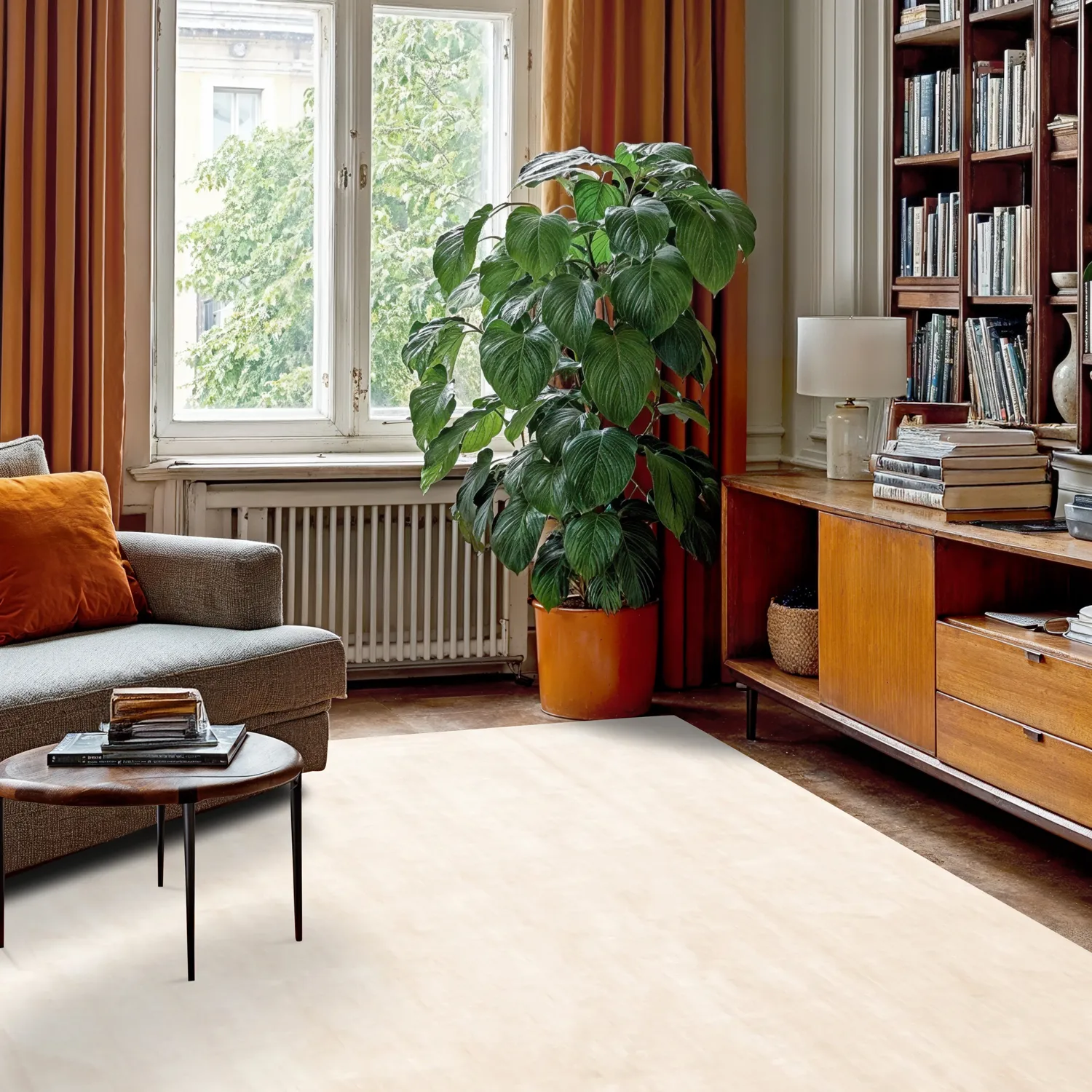 Viskoseteppe - Jodhpur Special Luxury Edition (lysbeige)