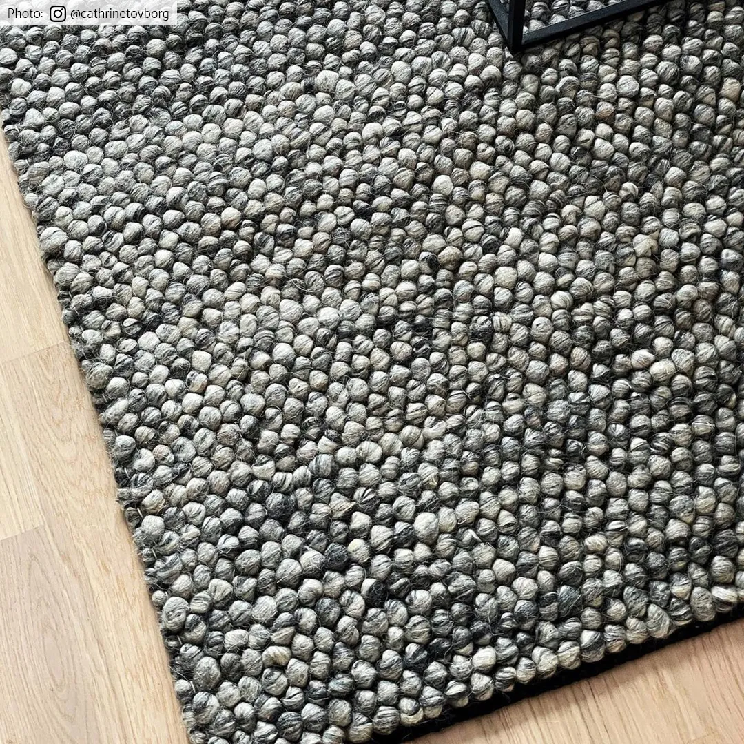 Ullteppe - Avafors Wool Bubble (grå)