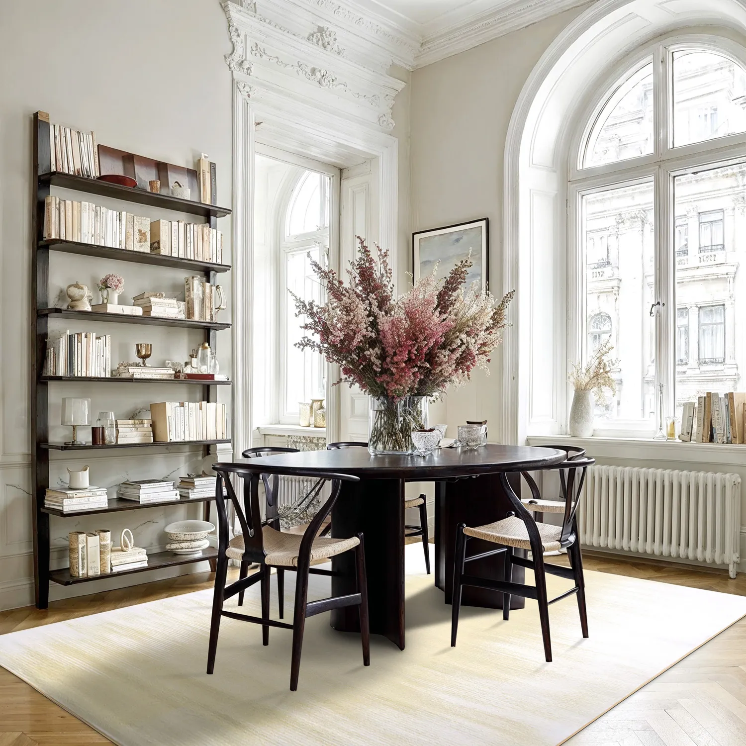 Wilton-teppe - Cara (hvit/beige)