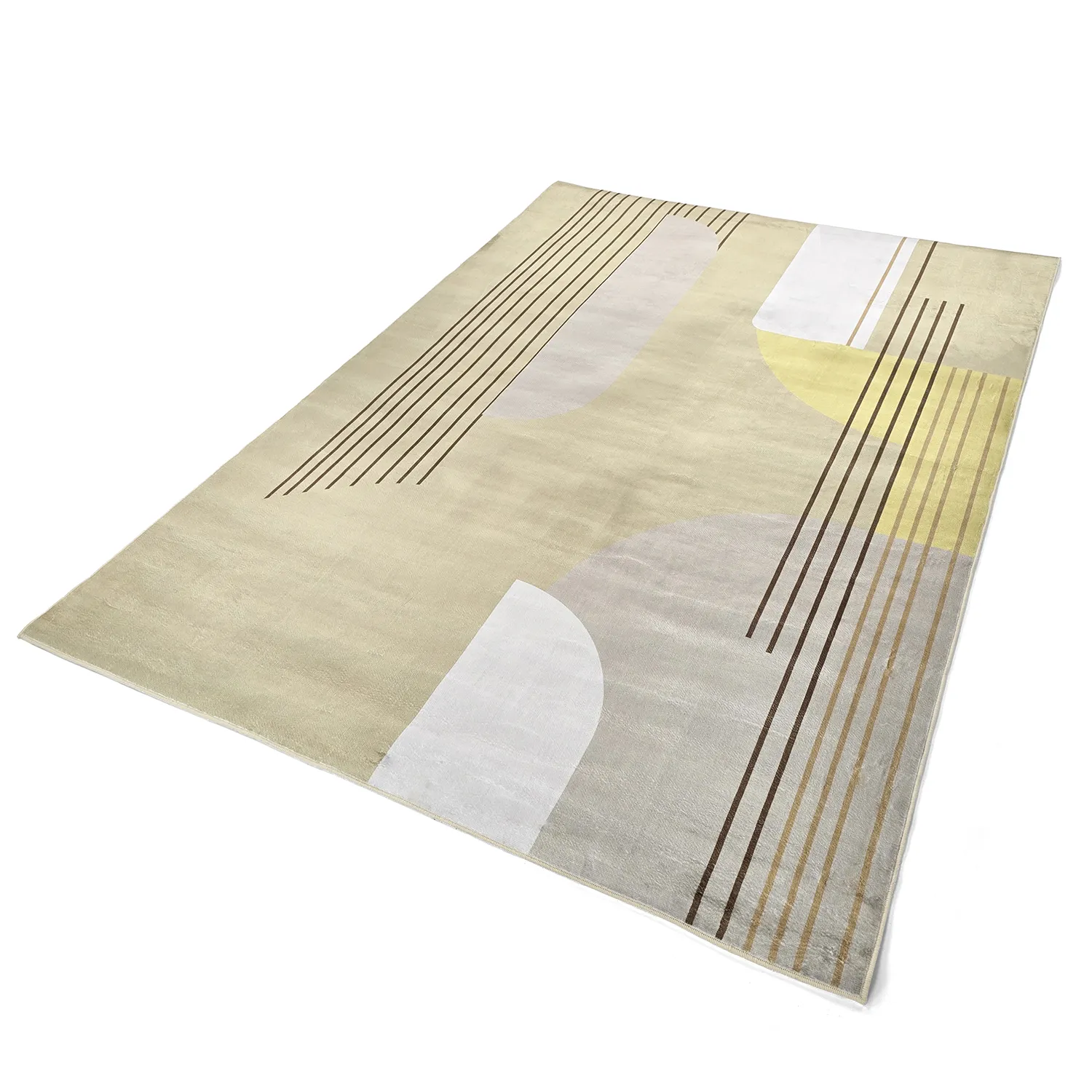 Wilton-teppe - Delft (beige/multi)