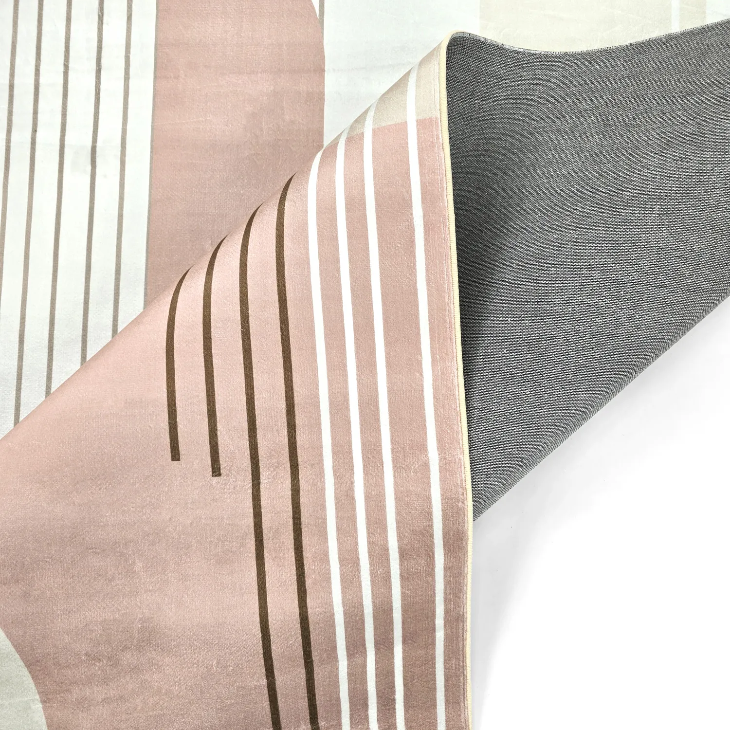 Wilton-teppe - Delft (rosa/multi)