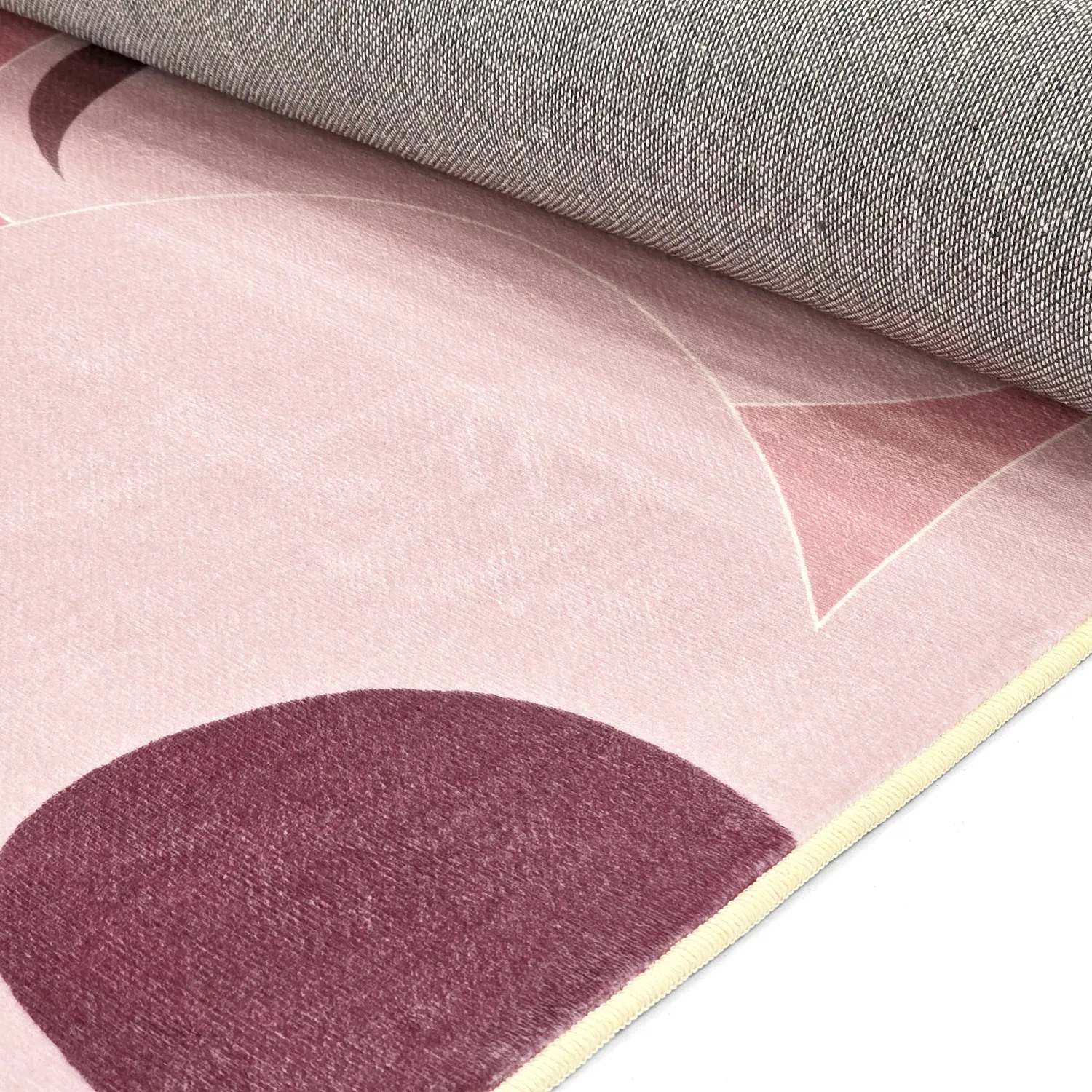 Wilton-teppe - Honfleur (rosa/multi)