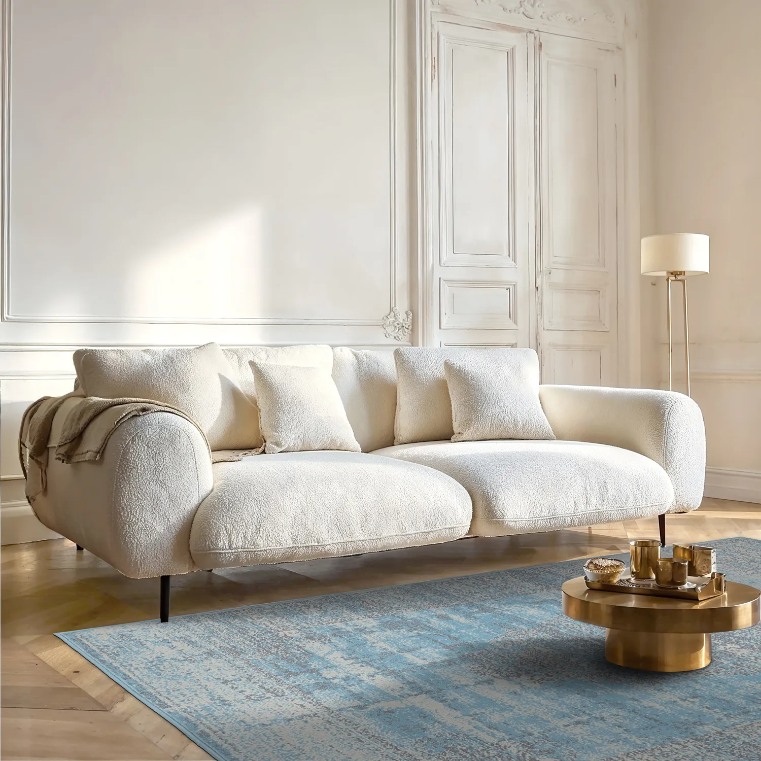 Wilton-teppe - Peking Royal (turkis)