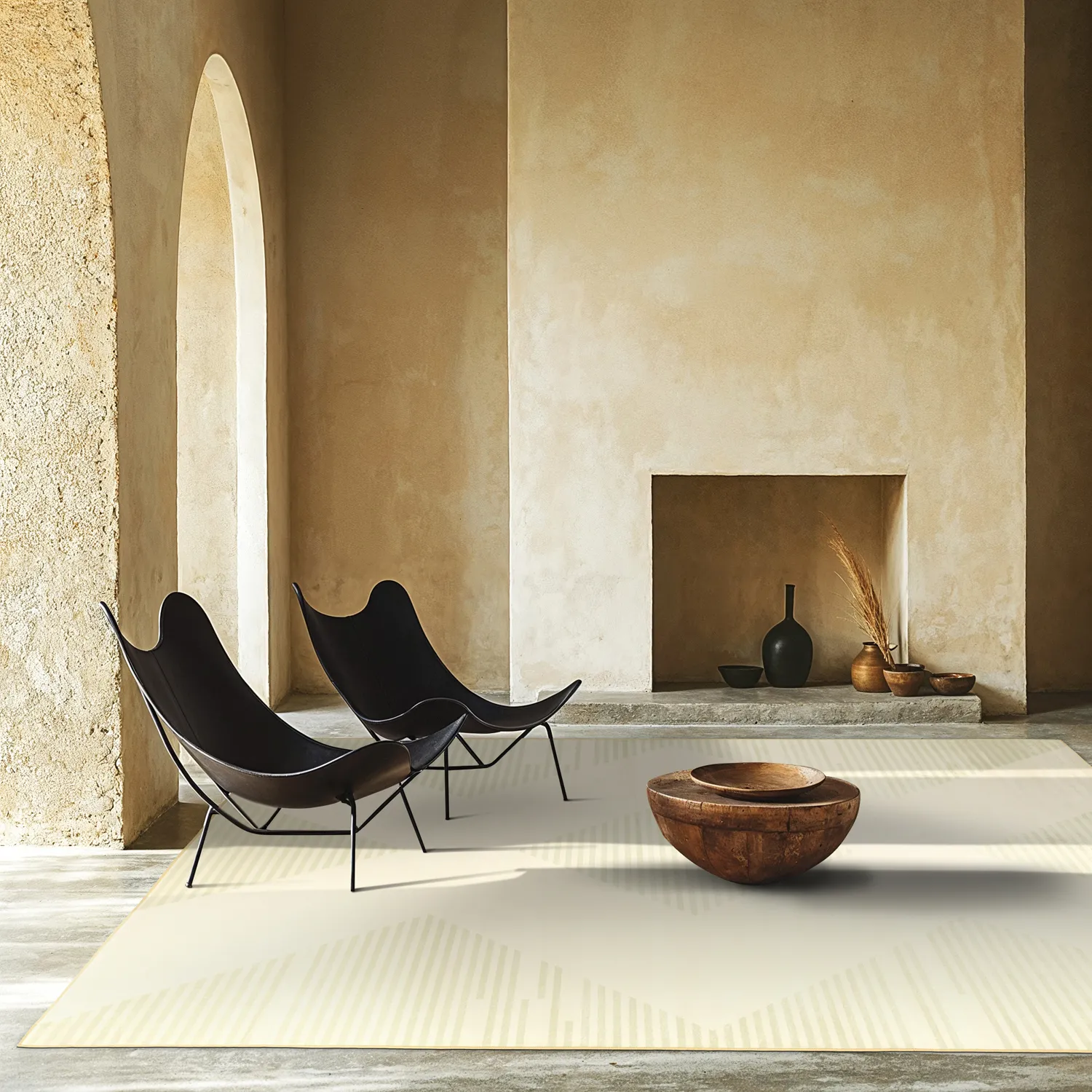 Wilton-teppe - Pucon (beige/krem)