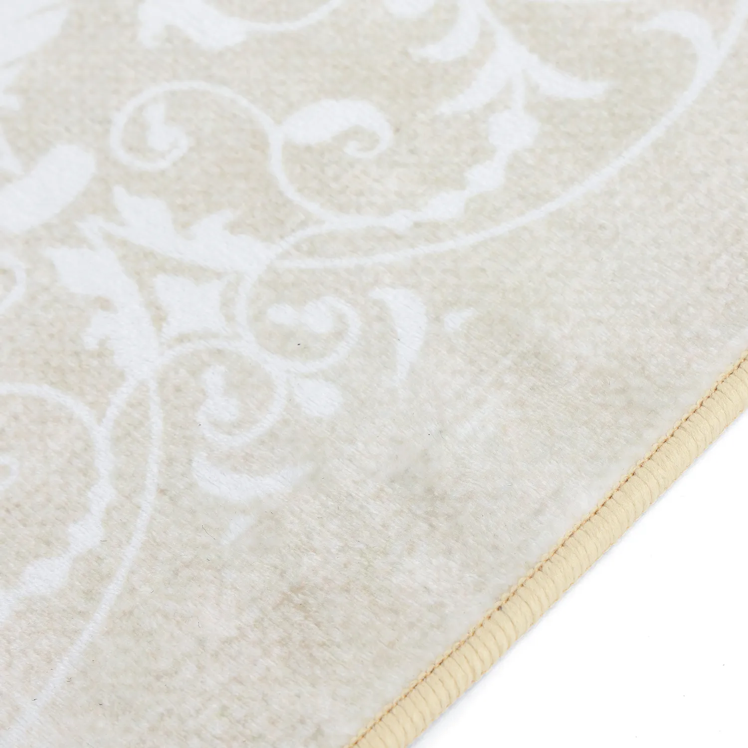 Wilton-teppe - Santi (beige/hvit)