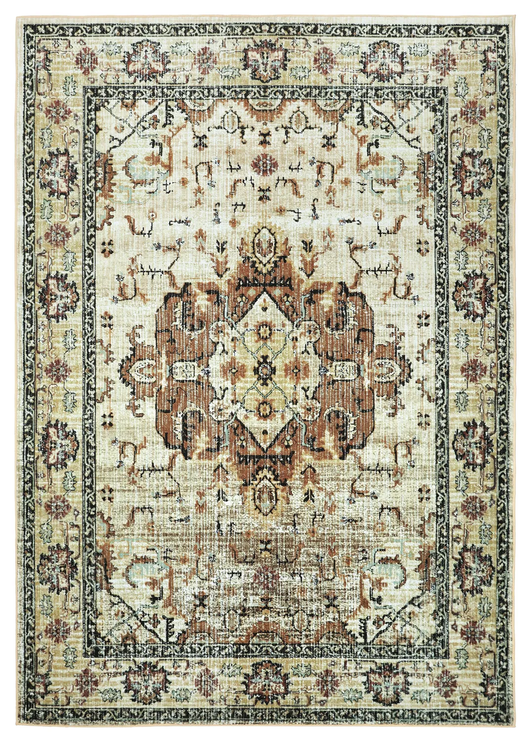 Wilton-teppe - Siliana (beige)