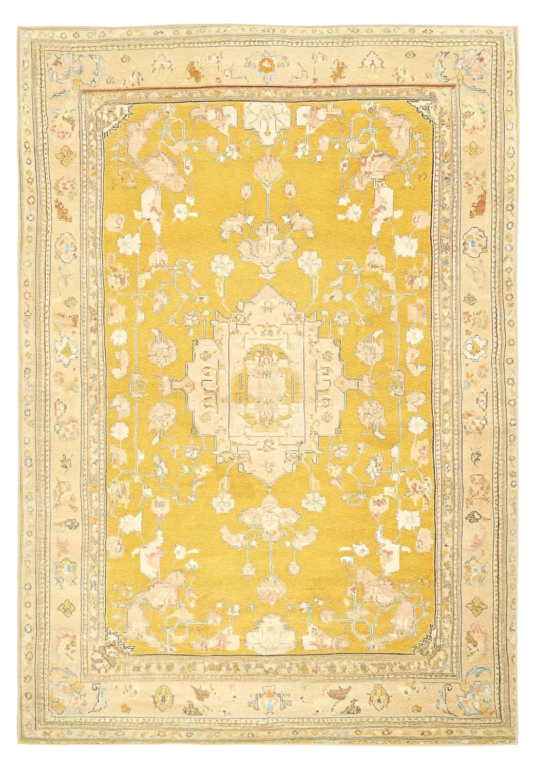 Wilton-teppe - Siwa (gul)