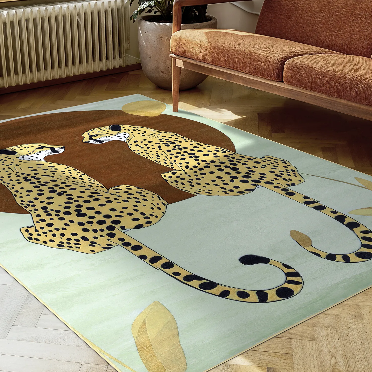 Wilton-teppe - Ubud (leopard)