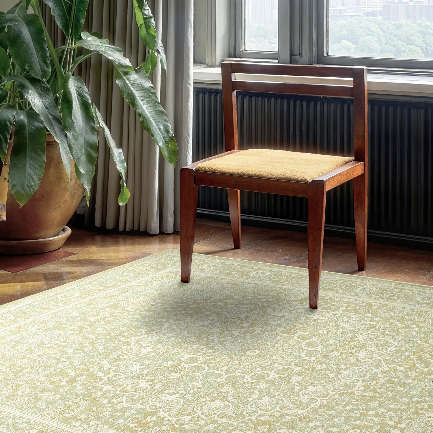 Wilton-teppe - Vivian (beige)