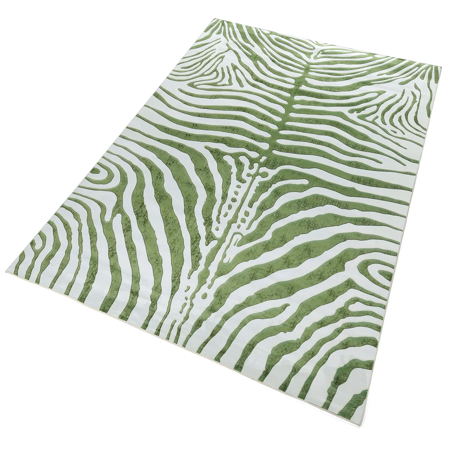 Wilton-teppe - Zebra (grønn)