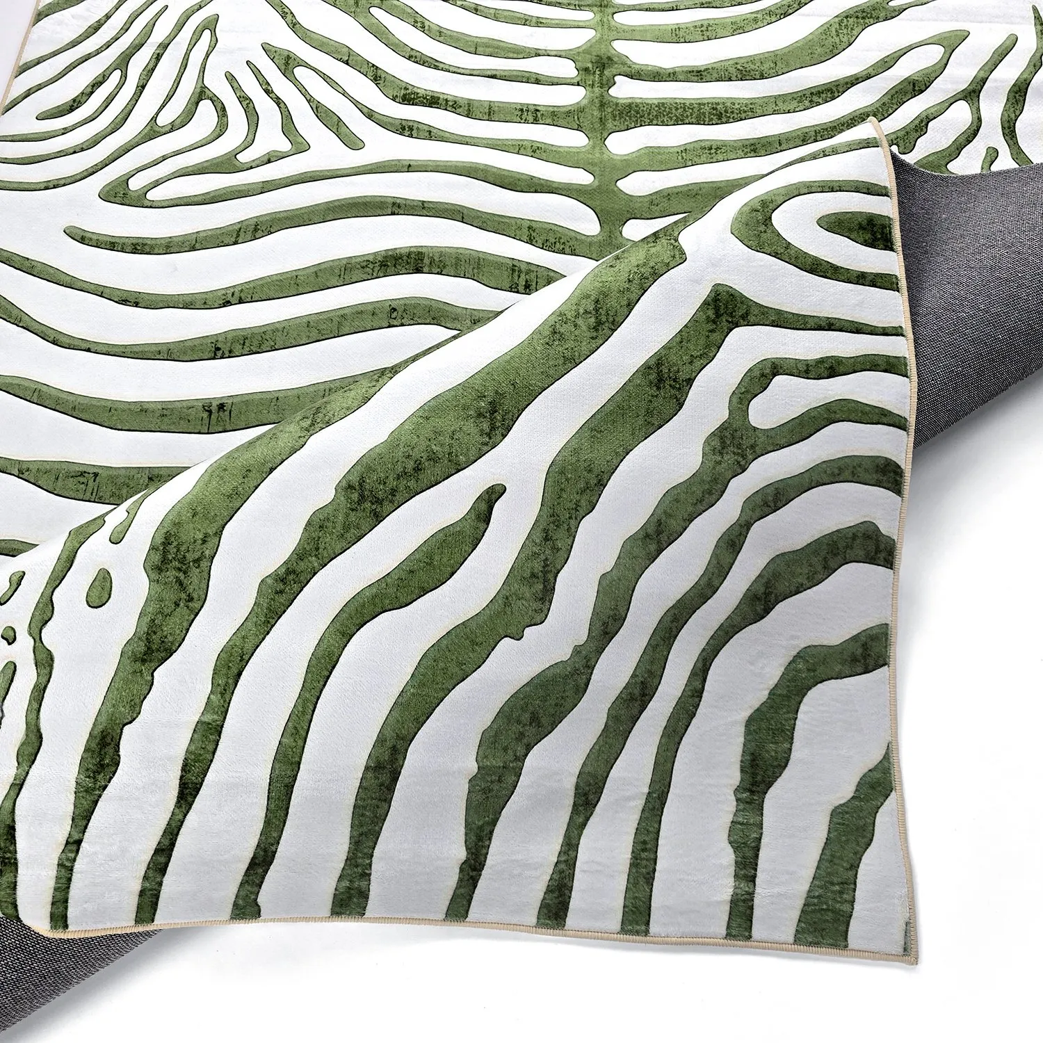 Wilton-teppe - Zebra (grønn)