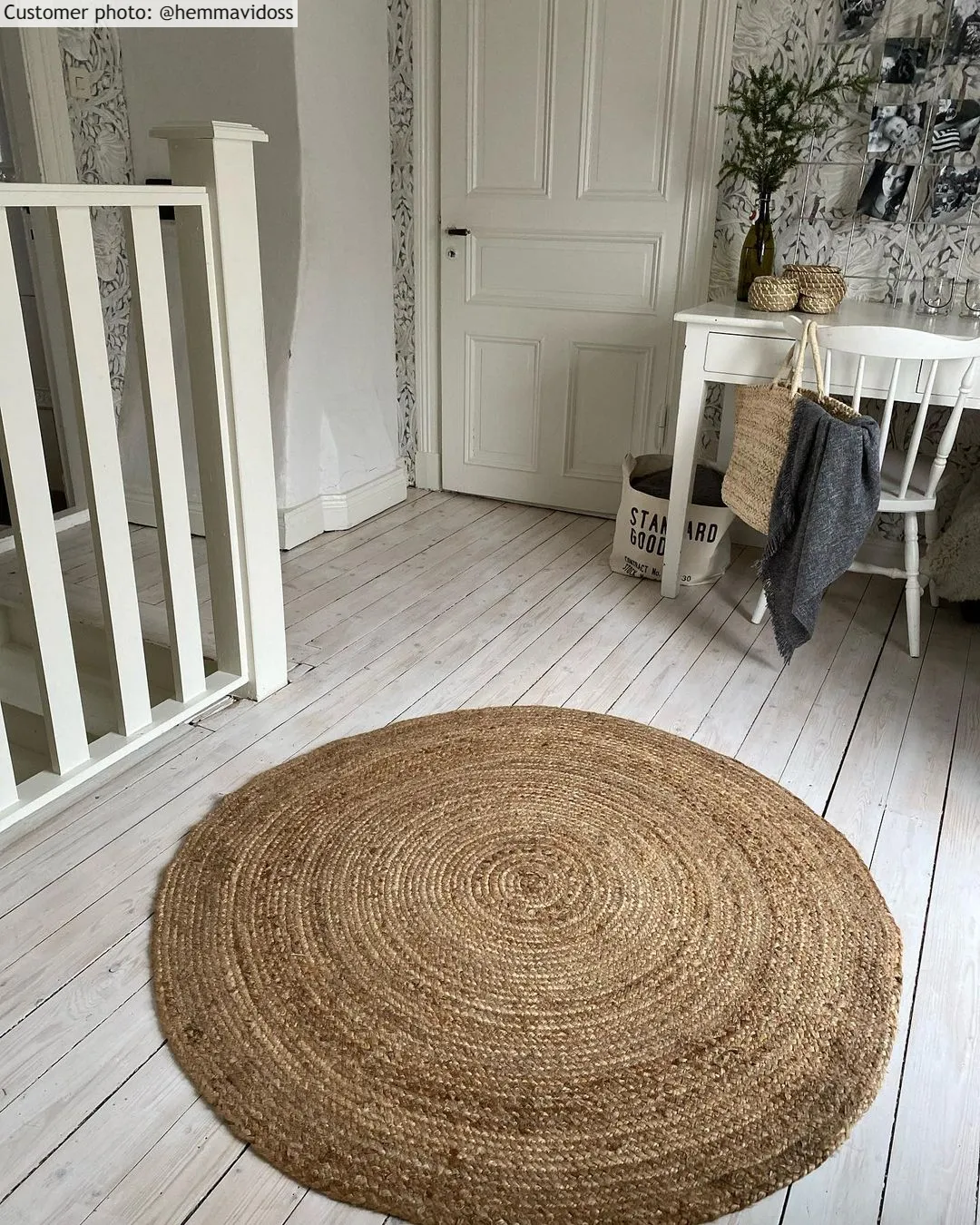Runde tepper - San Francisco (jute)