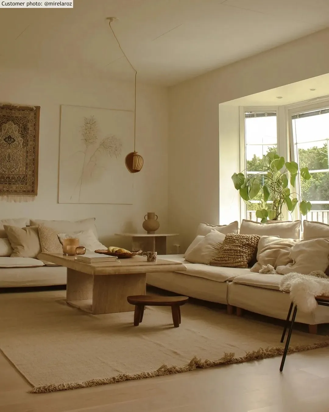 Ullteppe - Layton (beige)