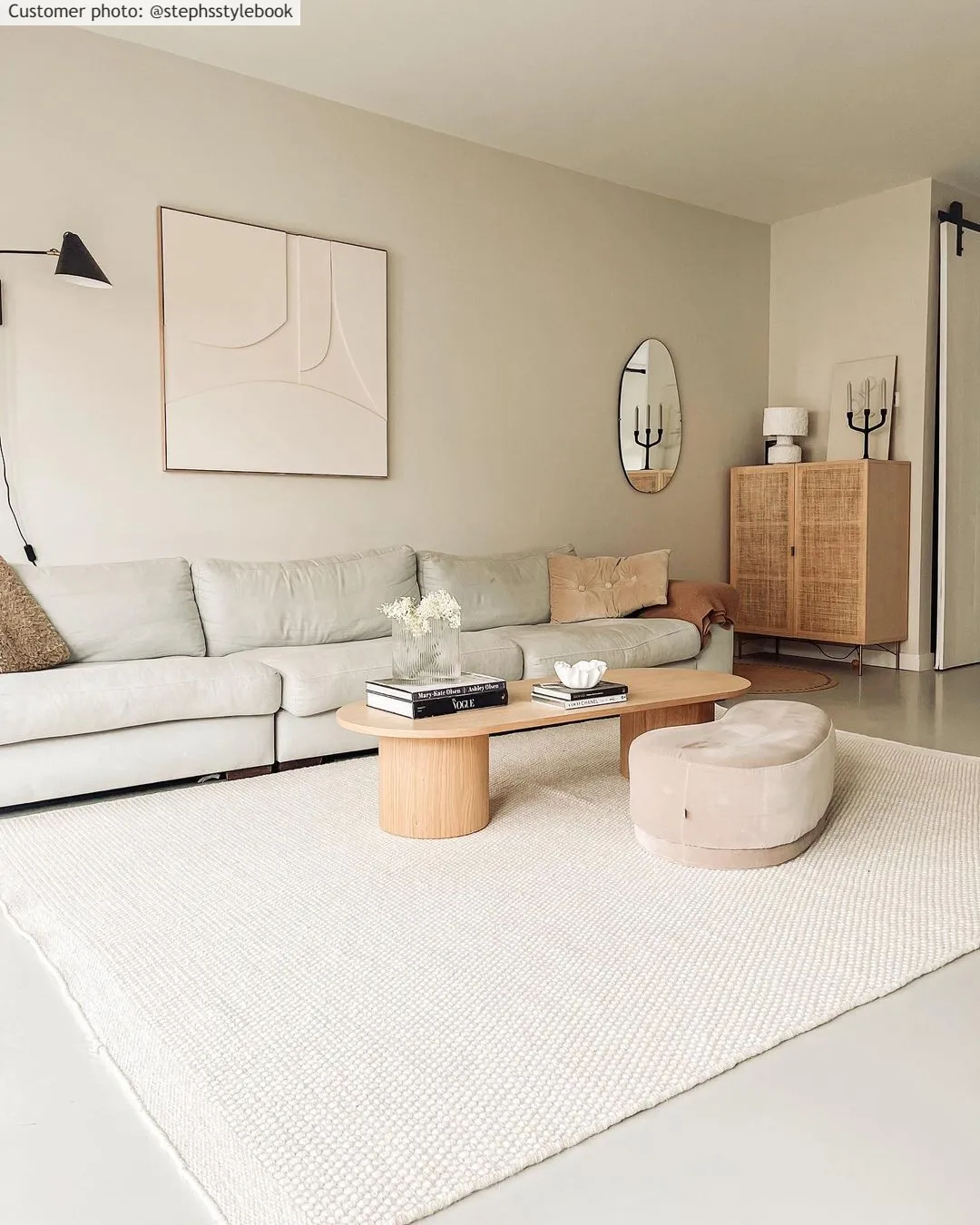 Ullteppe - Coastal (creme)